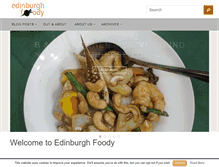 Tablet Screenshot of edinburghfoody.com